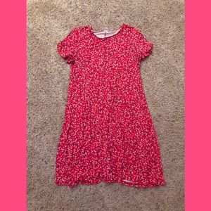 Floral T-Shirt Dress